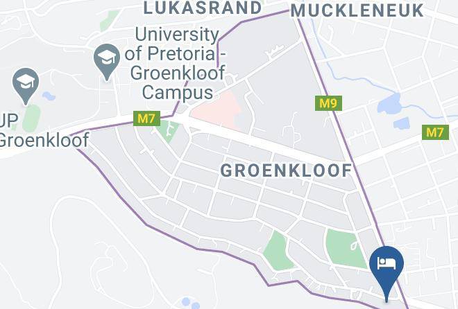 City Of Tshwane - Kamsa Boutique Hotel Groenkloof Maps