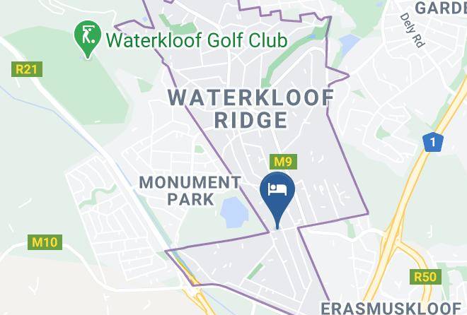 Kamsa Royal Guest Guest Waterkloof Ridge Map