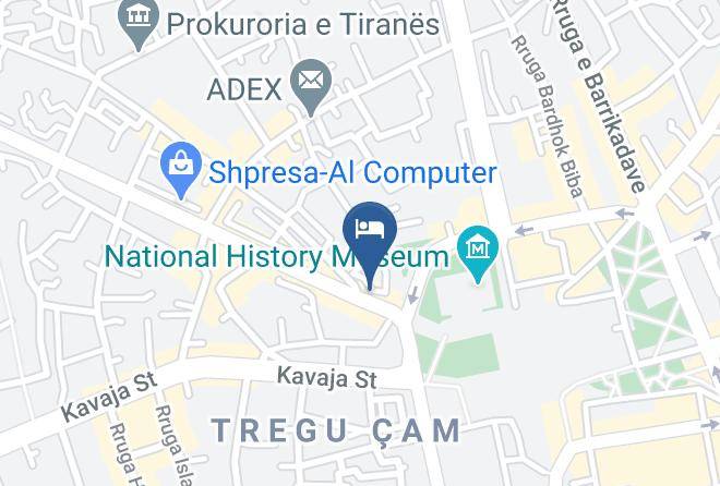 Kamu Center Tirana Map
