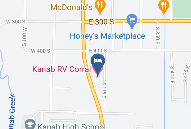Kane - Kanab Rv Corral Maps