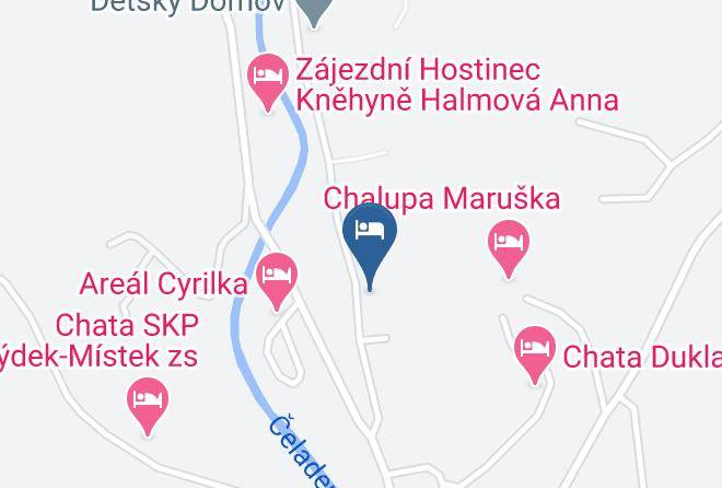 Frydek Mistek - Kanada Na Celadne Maps