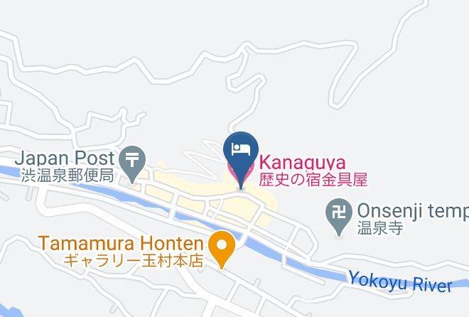 Yamanouchi Townshimotakai District - Kanaguya Maps
