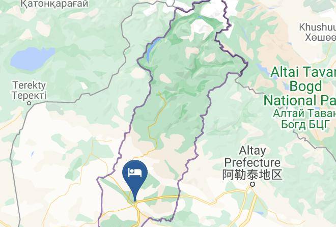 Kanas Tourist Hotel Map
