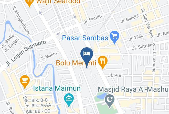 Kota Medan - Kanasha Hotel Medan Maps