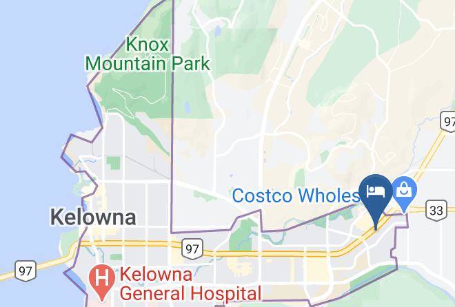 Central Okanagan - Kanata Kelowna Hotel & Conference Centre Maps