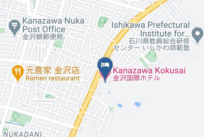 Kanazawa City - Kanazawa Kokusai Hotel Maps