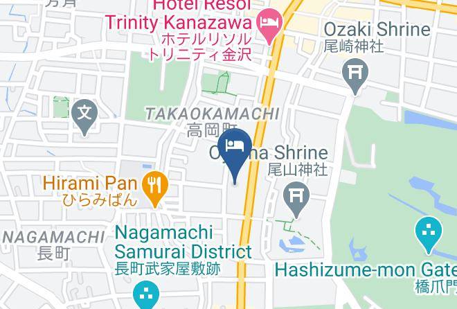 Kanazawa City - Kanazawa New Grand Annex Maps