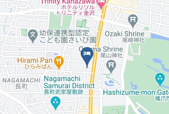 Kanazawa New Grand Hotel Map
