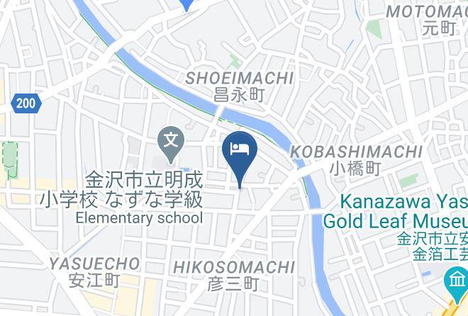 Kanazawa City - Hyotan Tabi Ne Maps