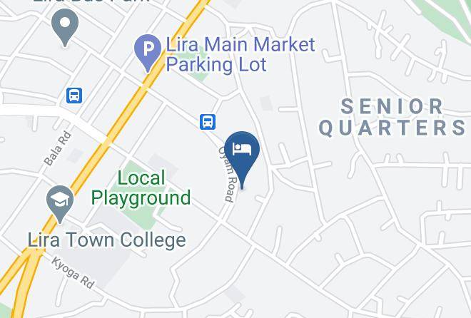 Lira Municipality - Kanberra Hotel Maps