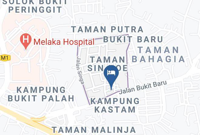 Melaka Tengah - Kancil Hotel Maps