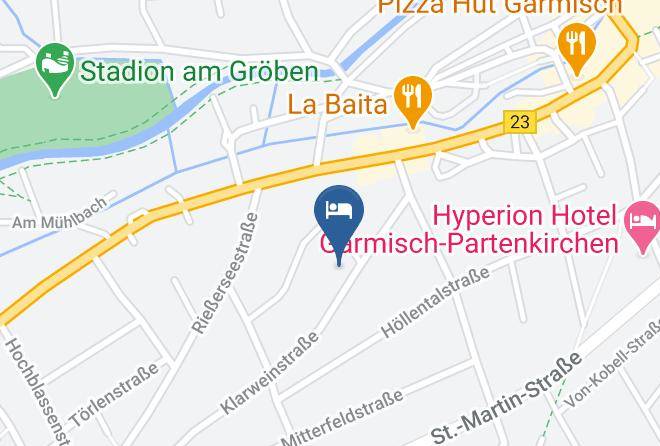 Garmisch Partenkirchen - Kandahar Lodge Maps