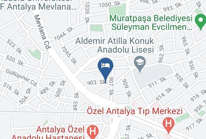 Muratpasa - Kandelor Hotel Maps