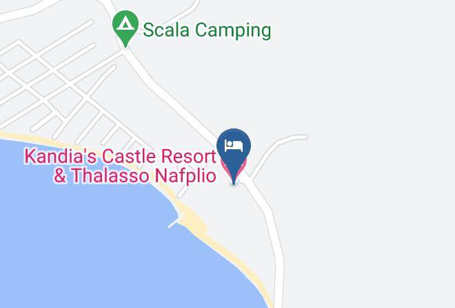 Argolis - Kandia's Castle Resort & Thalasso Nafplio Maps