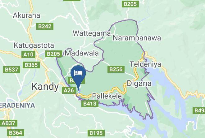 Kandy - Kandy Eco Paradise Maps