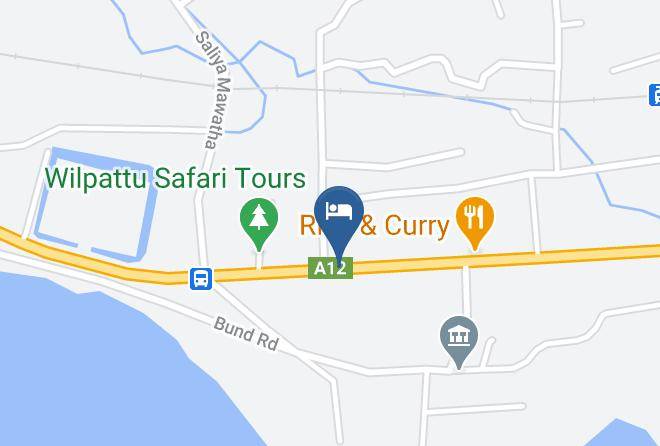 Kandy Holiday Resort Map