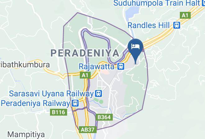 Kandy - Kandyan Hills By Unique Hotels Maps