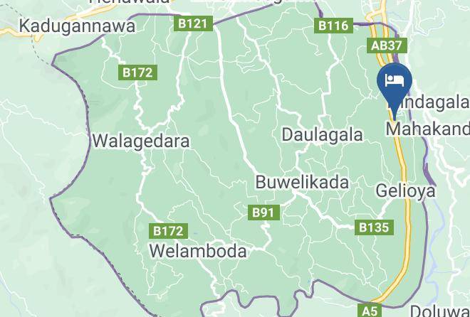 Kandy - Kandyan Turquoise Maps