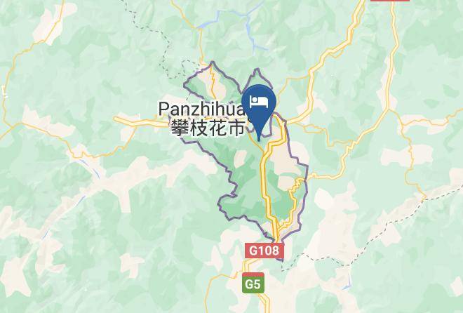Panzhihua - Kang Zhneg Yang Guang Jin Hotel Maps