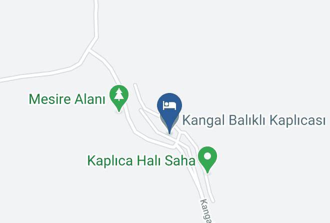 Kangal - Kangal Balikli Kaplicasi Maps
