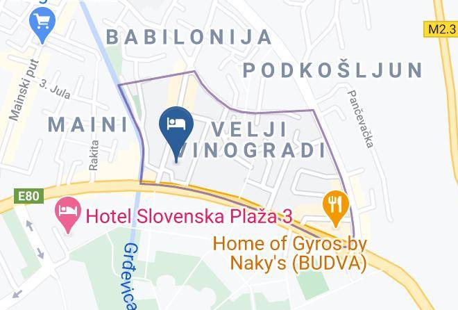 Budva - Kangaroo Maps