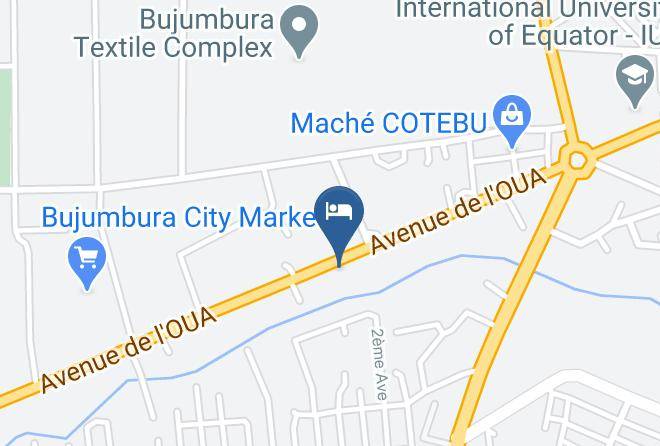 Bujumbura - Kangaroo Hotel Bujumbura Maps
