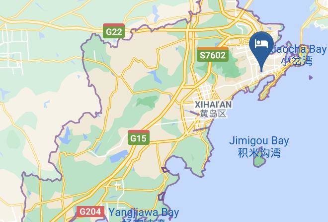 Qingdao - Kangda Howard Johnson Hotel Qingdao Maps