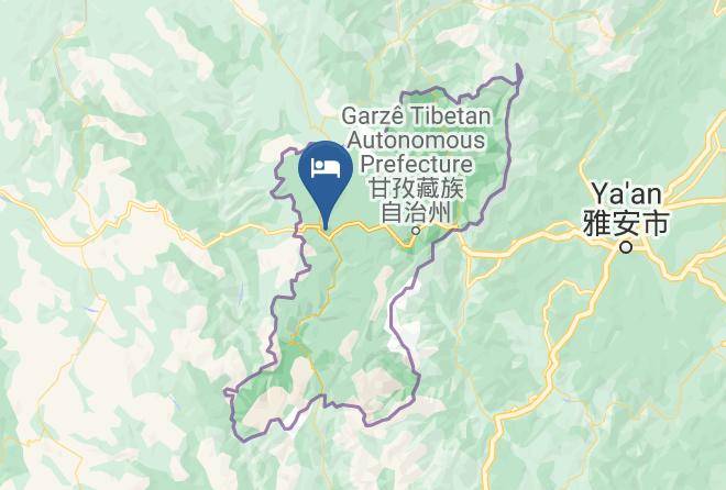 Kangding Chanel Star Dream Tourist Hotel Map