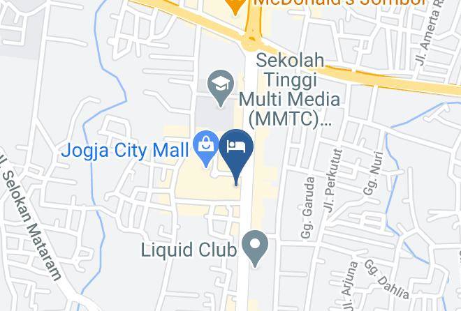 Sleman - Kangen Boutique Hotel Maps