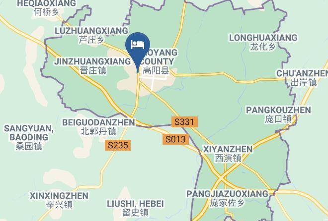 Baoding - Kangen International Business Hotel Maps