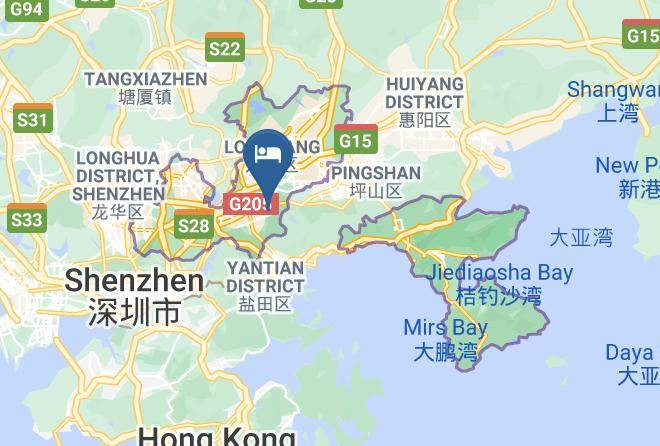 Shenzhen - Kanghao Hotel Maps