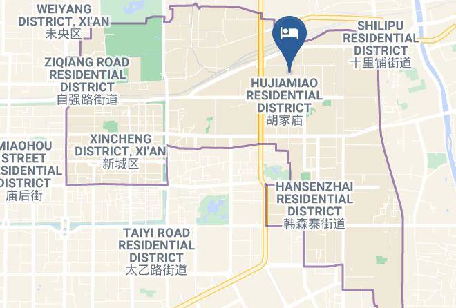 Xi An - Kangjia Express Hot Spring Hotel Maps