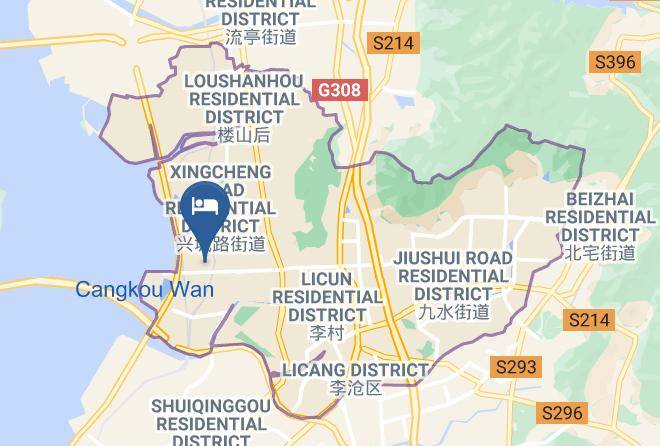 Qingdao - Kangxinmei Express Hotel Maps