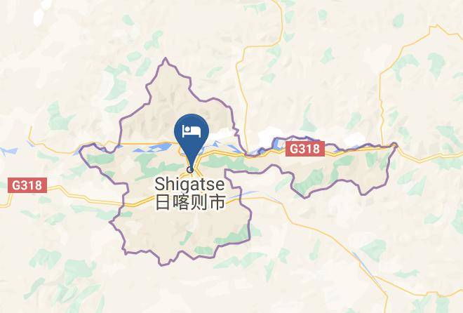 Xigaze - Kangxun Hotel Maps