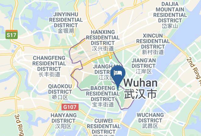 Wuhan - Kangyu Hotel Maps