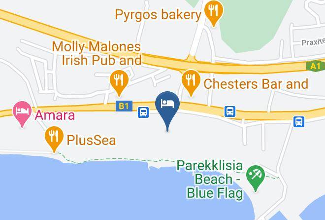 Cyprus - Elias Beach Hotel Maps