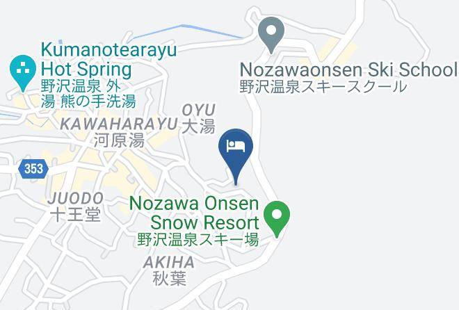 Nozawaonsen Vil Shimotakai District - Kanisawaso Maps