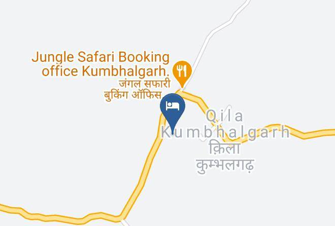 Kumbhalgarh - Kanj Haveli Resort Kumbhalgarh Maps