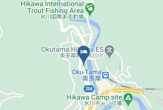 Okutama Townnishitama District - Kankou Sou Hotel With Hot Spring Maps