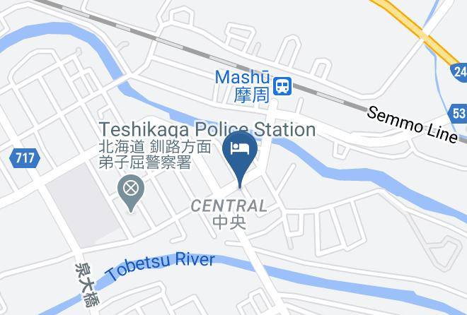 Teshikaga Townkawakami District - Kanno Ryokan Maps
