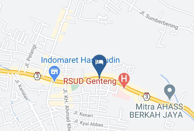 Banyuwangi - Kanoffie Cafe Genteng Maps
