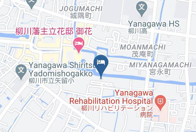 Yanagawa City - Kanpo No Yado Yanagawa Maps