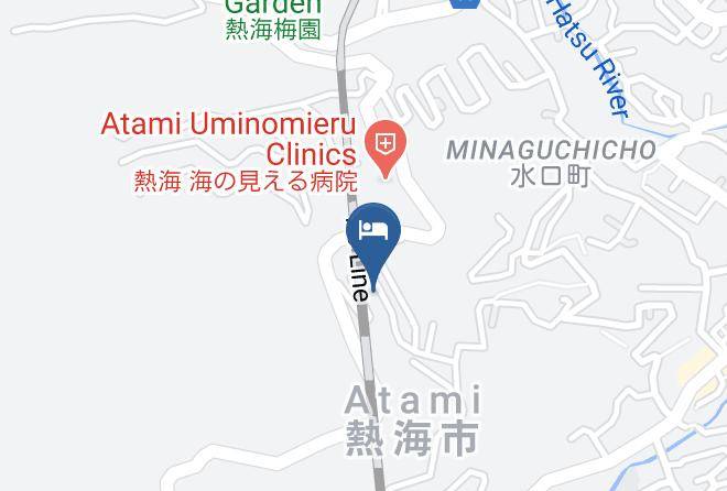 Atami City - Kanponoyado Atamibekkan Maps