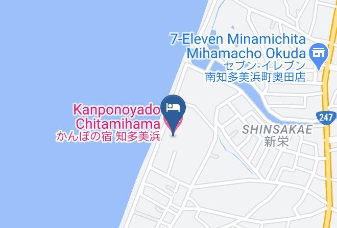 Mihama Townchita District - Kanponoyado Chitamihama Maps