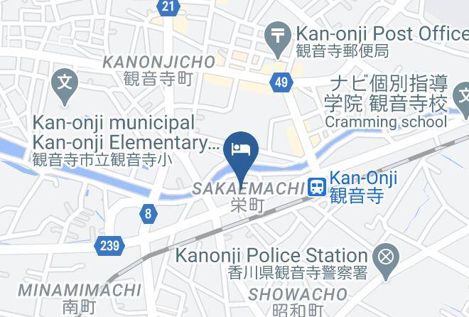 Kan Onji City - Kanponoyado Kanonji Maps