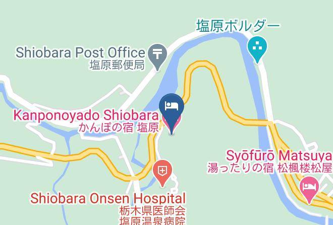 Nasushiobara City - Kanponoyado Shiobara Maps