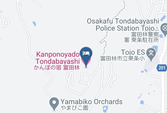 Tondabayashi City - Kanponoyado Tondabayashi Maps