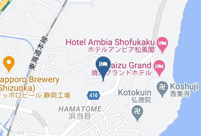 Yaizu City - Kanponoyado Yaizu Maps