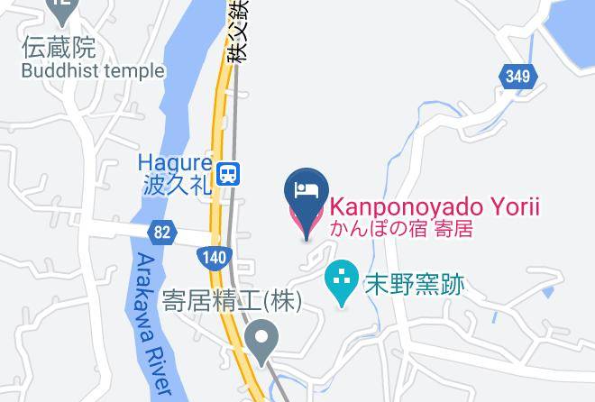 Yorii Townosato District - Kanponoyado Yorii Maps
