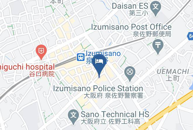 Kansai Airport Izumisano First Hotel Map